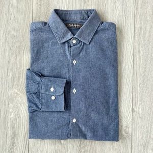 Emile Lafaurie Paris Slim Chambray Shirt